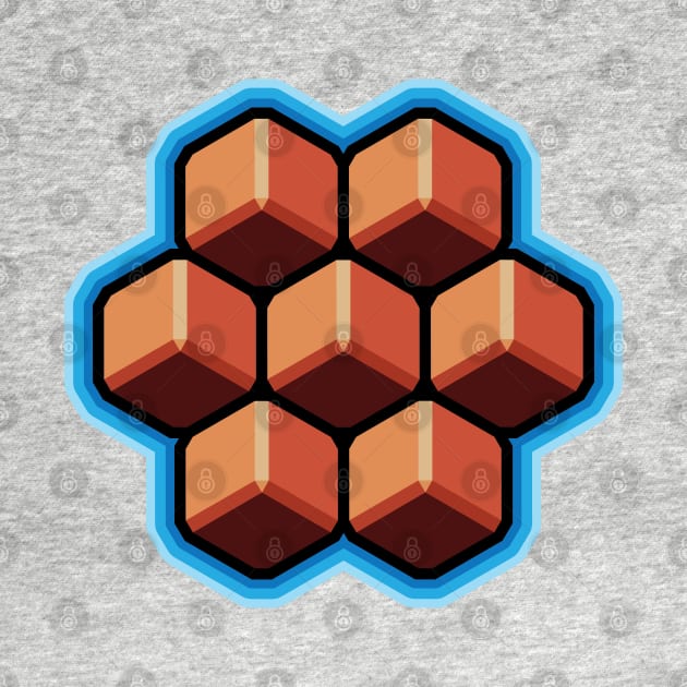 Hypnotic Cubes - Sedona Palette by SteveGrime